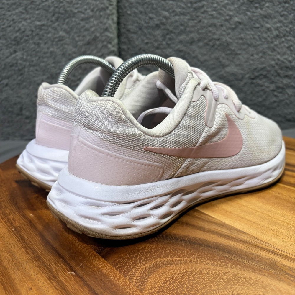 Nike Revolution 6 Next Nature Womens 10 Pink White Running Shoes DC3729-500 - Picture 2 of 12